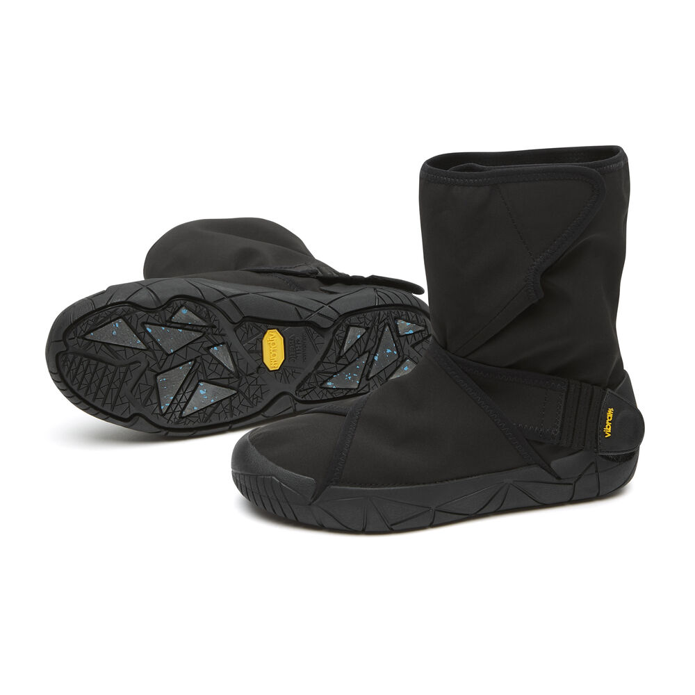Vibram Furoshiki Oslo WP Vibram Arctic Grip Womens Boots Black Australia (JDK260875)